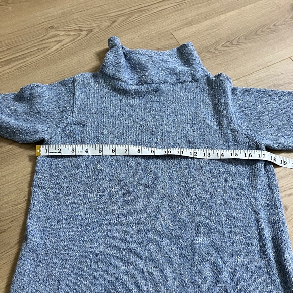 Eileen Fisher linen blend cowl neck sweater size XS - Picture 5 of 6